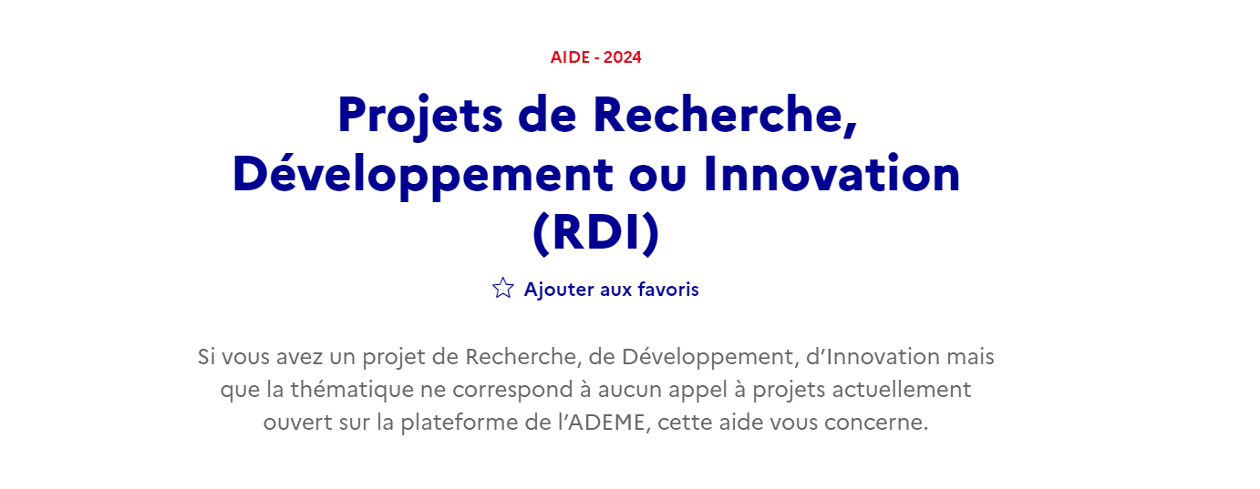 ADEME-AAP-RDI